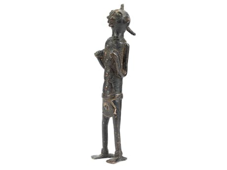 Bronzefigur der Ibo-Schmiede