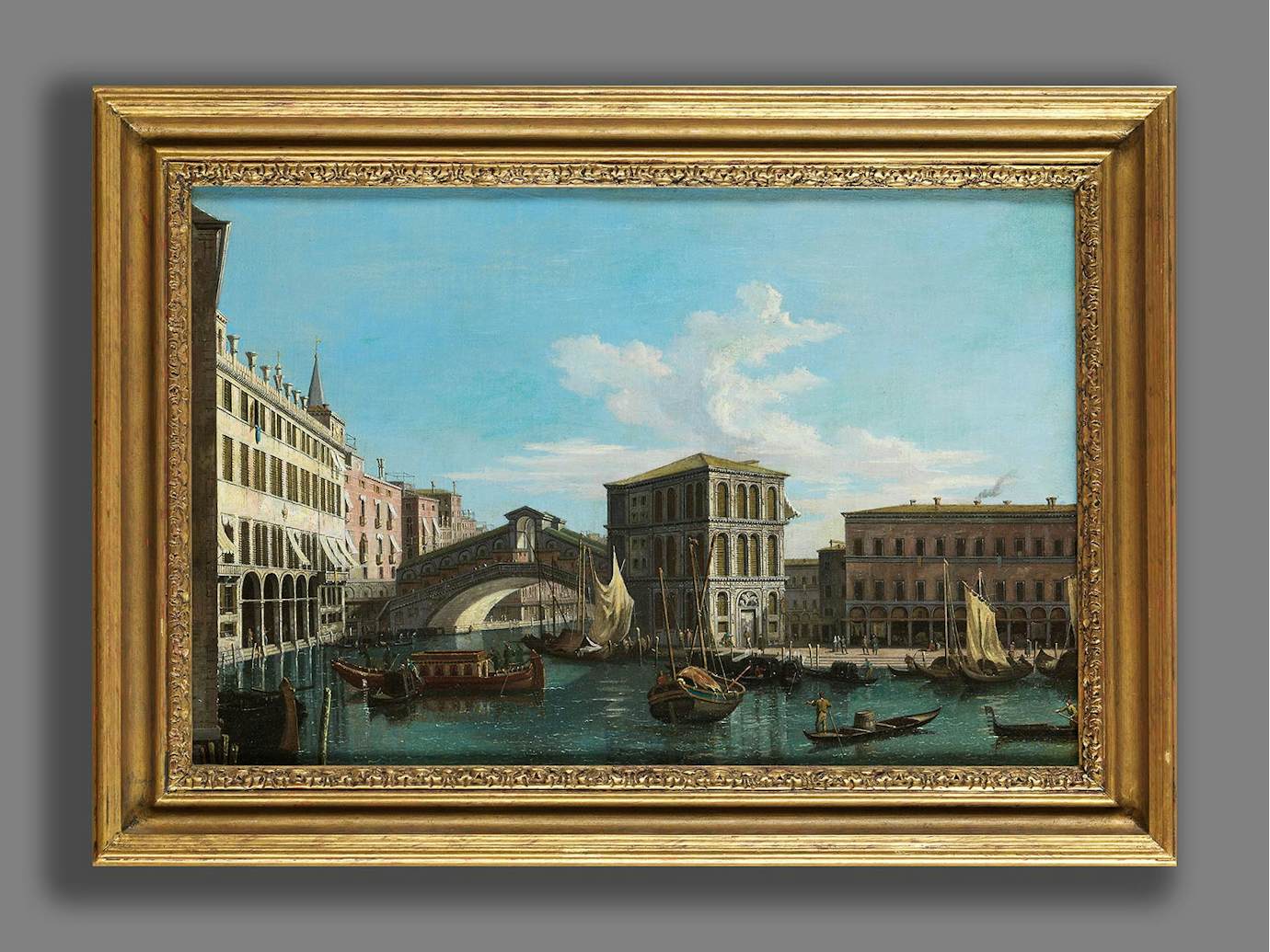 Antonio Canal, genannt Canaletto , 1697 1768, Nachfolge Hampel