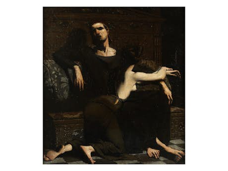 Italienischer Maler des Symbolismus im 19. Jahrhundert