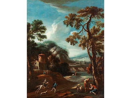 Italienischer Maler des 17./ 18. Jahrhunderts, im Kreis des Rosa da Tivoli um 1655 – 1706