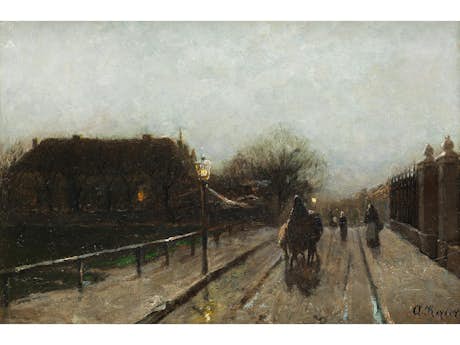 Deutsch-französischer Maler um 1900