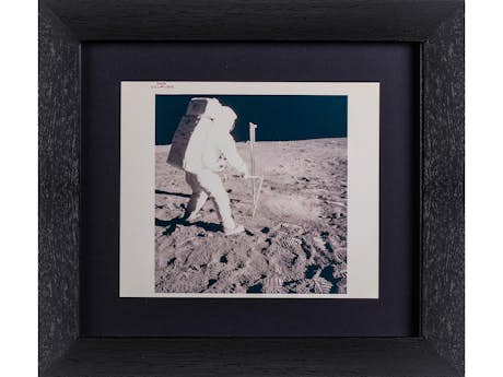 NASA-Foto: Buzz Aldrin auf dem Mond