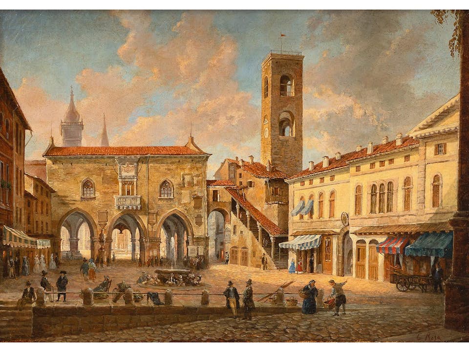 Constantino Rosa, 1803 Bergamo – 1878 ebenda 