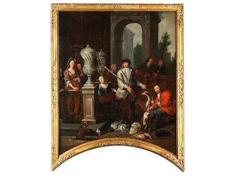 Malerfamilie Horemans, Wandpanneau-Gemälde des 18. Jahrhunderts