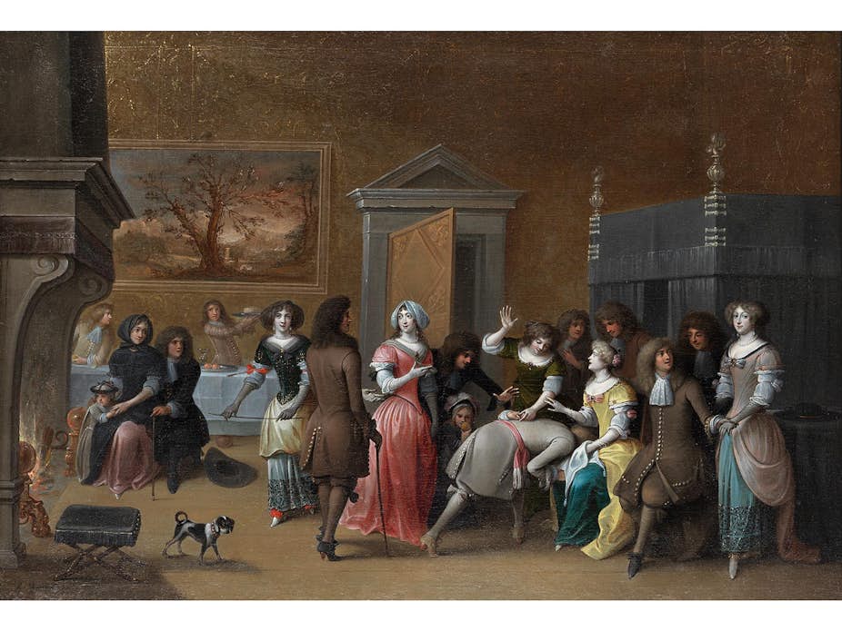 Hieronymus Janssens, auch „Den Danser“, 1624 Antwerpen 1693 ebenda