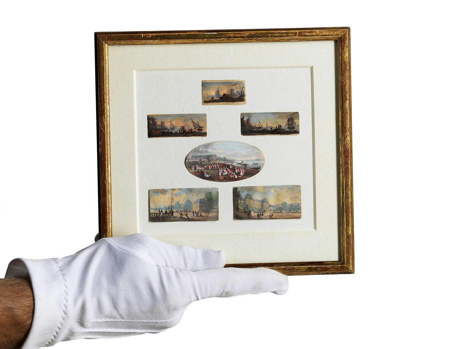 Detailabbildung: Französischer Miniaturist des 18. Jahrhunderts
