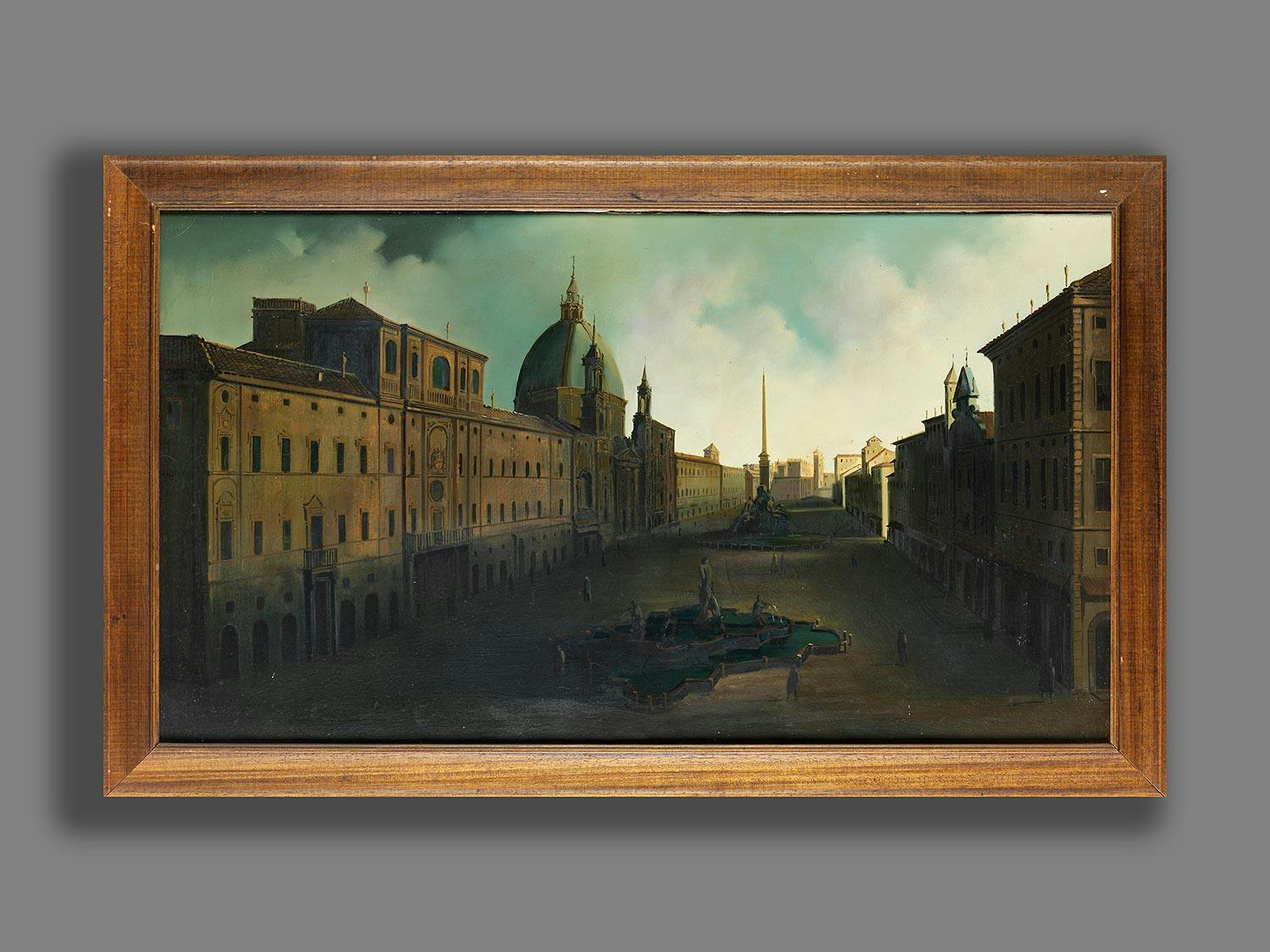 Detailabbildung: Italienischer Maler des 19./ 20. Jahrhunderts