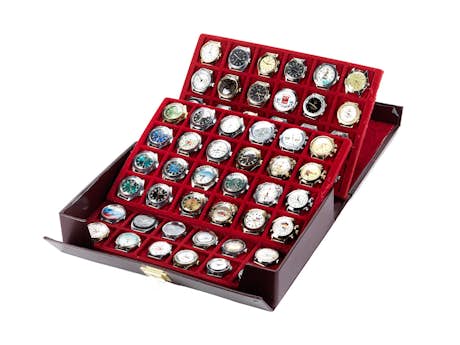 Sammlung von 72 russischen Herren-Armbanduhren