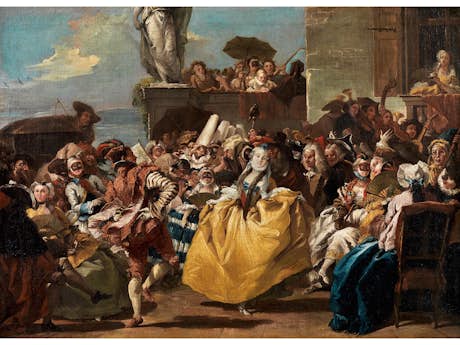 Giovanni Domenico Tiepolo, 1727 Venedig – 1804 ebenda, zug.