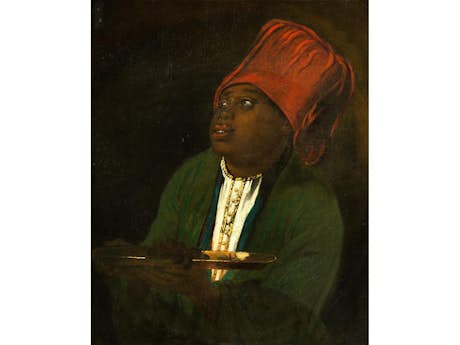 Französischer Maler der Spätromantik und des Orientalismus, ehemals Eugène Delacroix, 1798 – 1863, zug.
