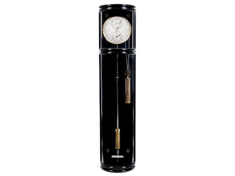 Präzisions-Sekunden-Pendeluhr, Modell 1900 Schwarz