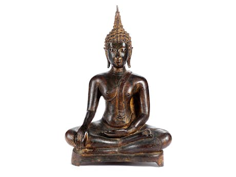 Buddhafigur in Bronze: Phra Phuttha Rup