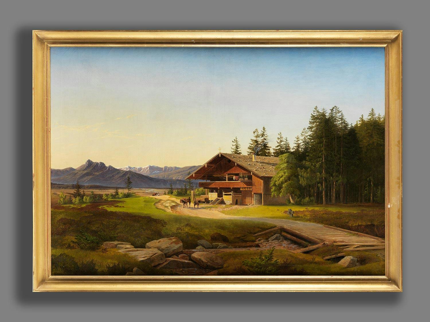 Detailabbildung: Ulrik Baudissin, 1816 Greifswalde – 1893 Wiesbaden