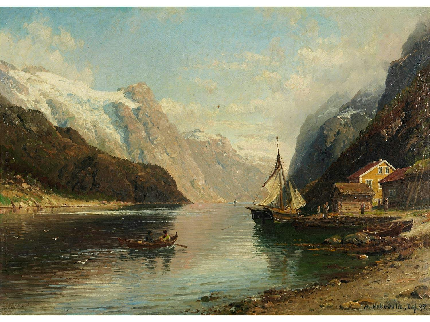 Anders Monsen Askevold, 1834 Askvoll – 1900 Düsseldorf