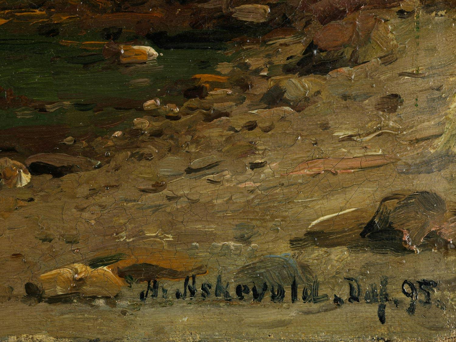 Detailabbildung: Anders Monsen Askevold, 1834 Askvoll – 1900 Düsseldorf