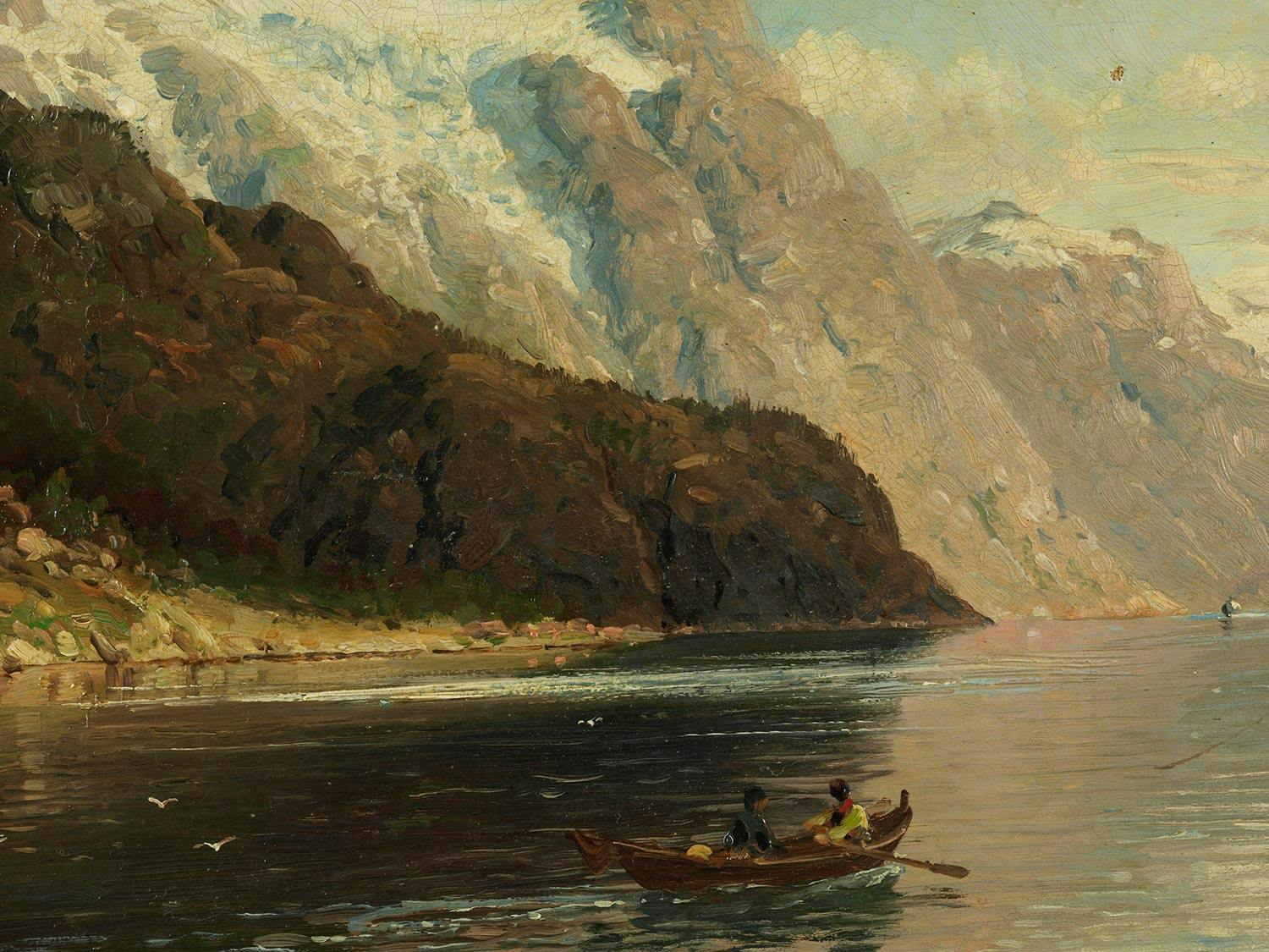 Detailabbildung: Anders Monsen Askevold, 1834 Askvoll – 1900 Düsseldorf