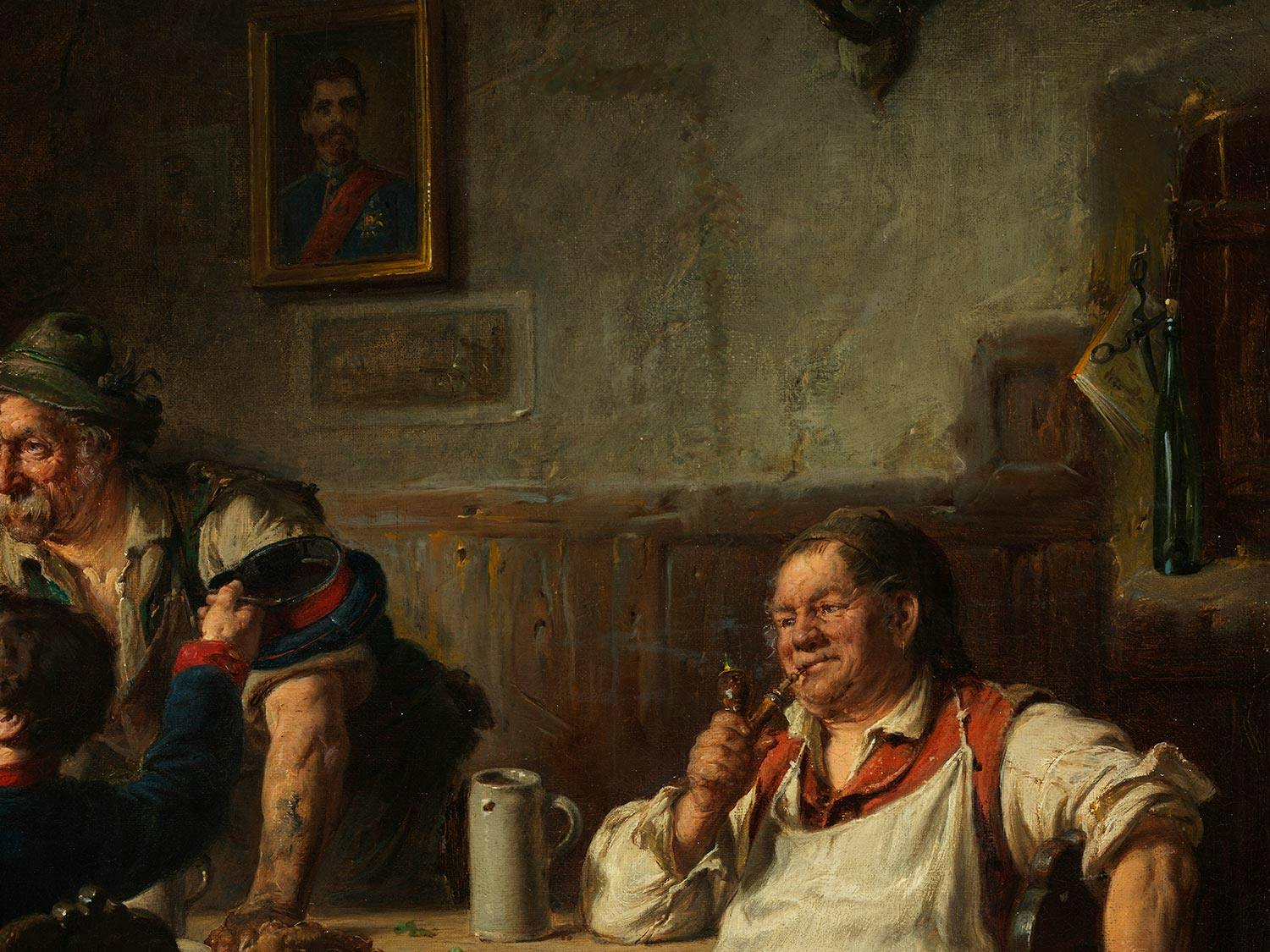 Detailabbildung: Adolf Humborg, 1847 Oravicabánya/ Ungarn – 1921 München