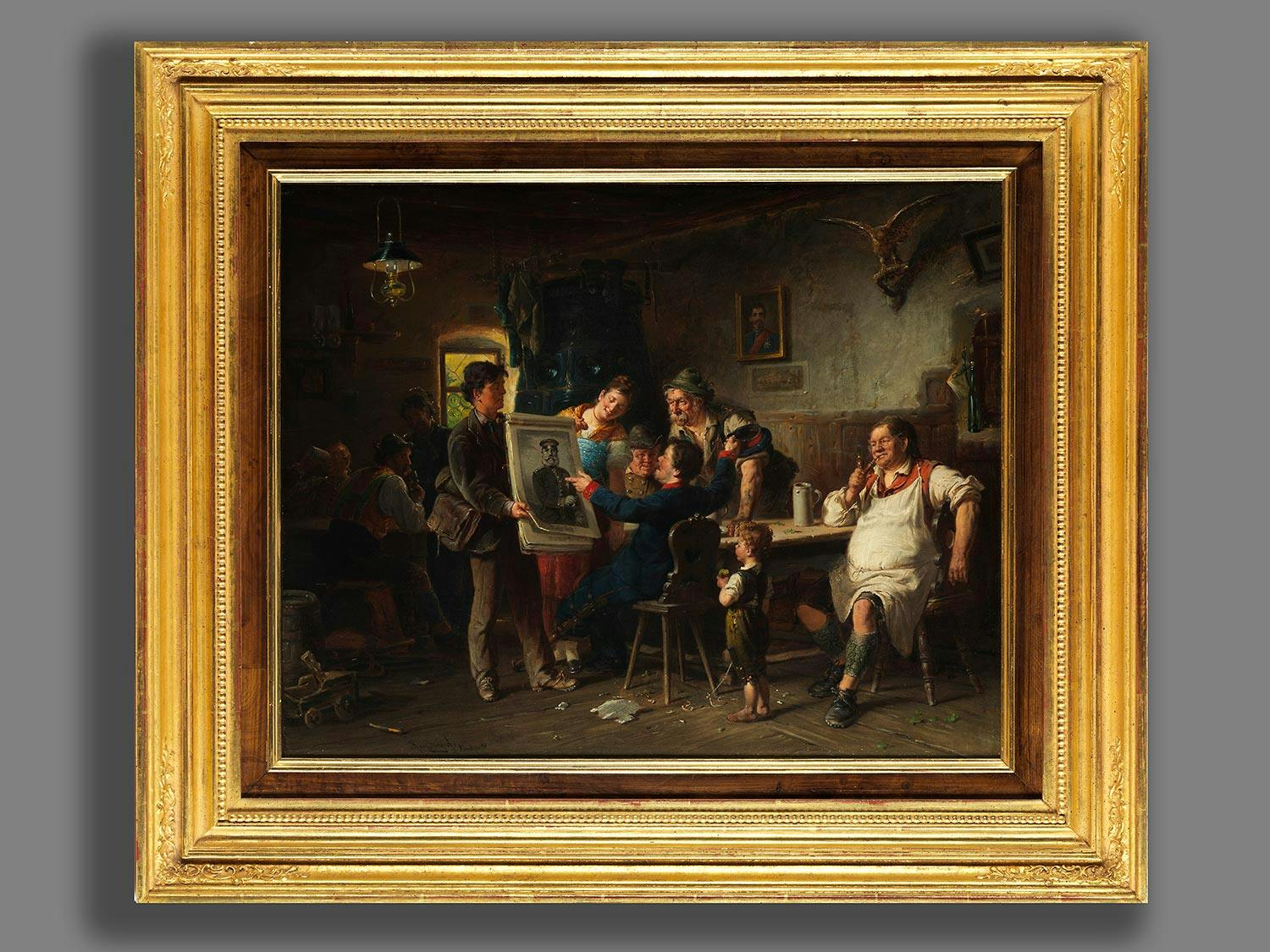 Detailabbildung: Adolf Humborg, 1847 Oravicabánya/ Ungarn – 1921 München