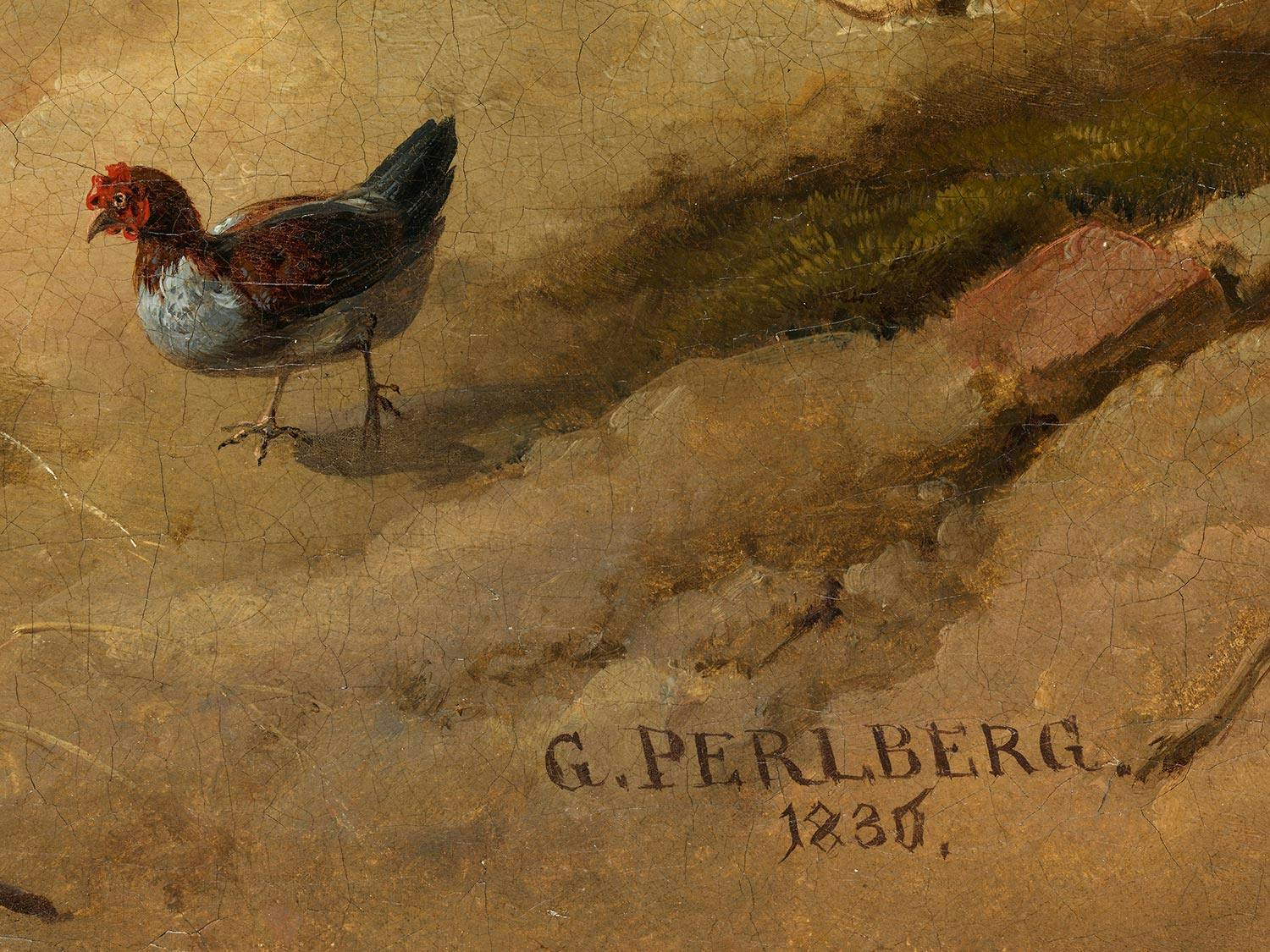 Detailabbildung: Christian Johann Georg Perlberg, 1806 Köln – 1884 München