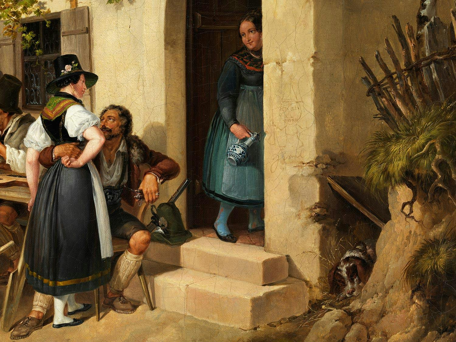 Detailabbildung: Christian Johann Georg Perlberg, 1806 Köln – 1884 München