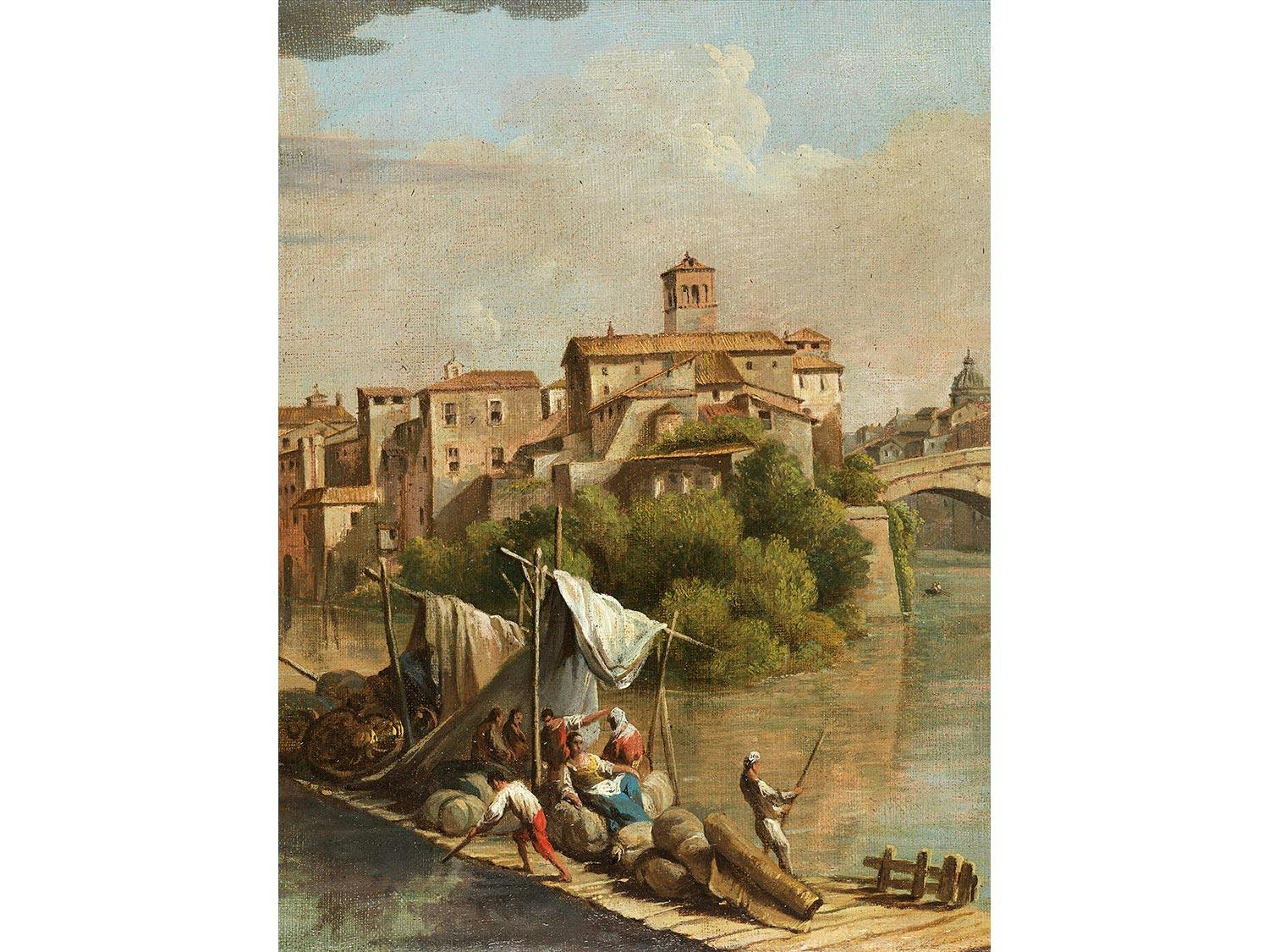 Detailabbildung: Paolo Anesi, 1697 Rom – 1773 ebenda, Kreis des