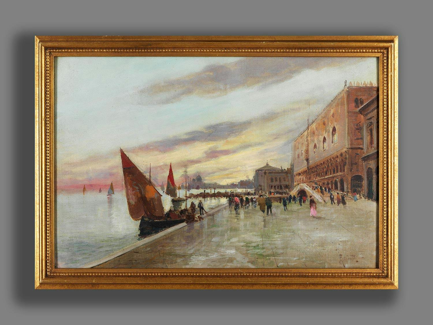 Detailabbildung: Oscar Ricciardi, 1864 Neapel – 1935 ebenda
