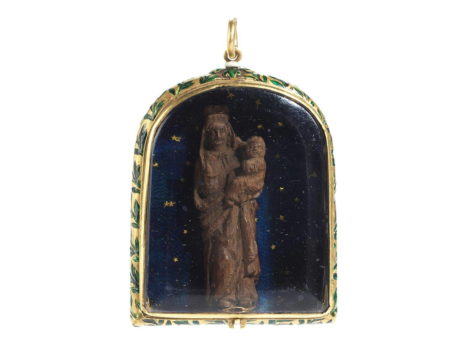 Spanisches Marienpendentif