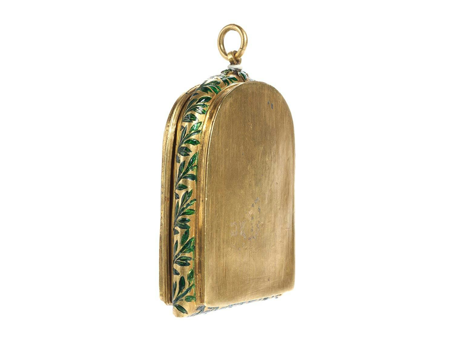 Detailabbildung: Spanisches Marienpendentif