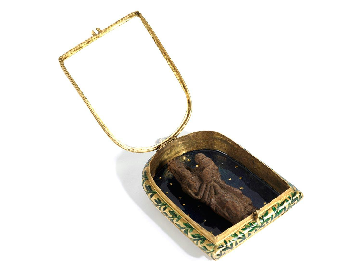 Detailabbildung: Spanisches Marienpendentif