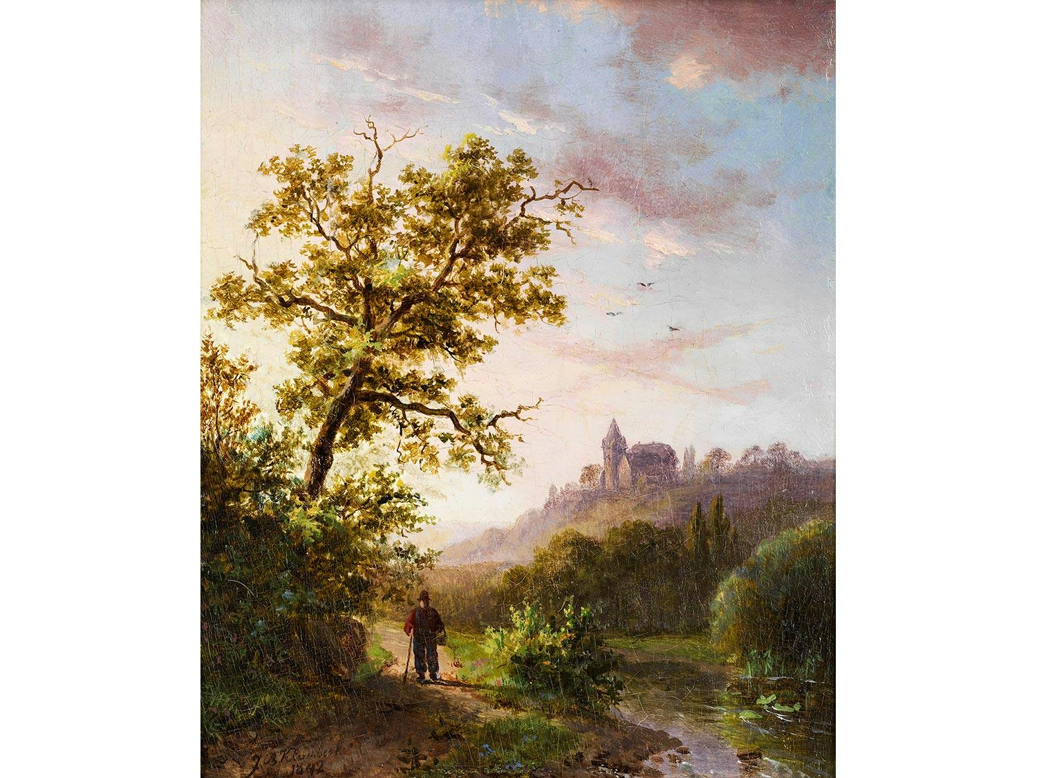 Detailabbildung: Johann Bernard Klombeck, 1815 bei Kleve – 1893 ebenda