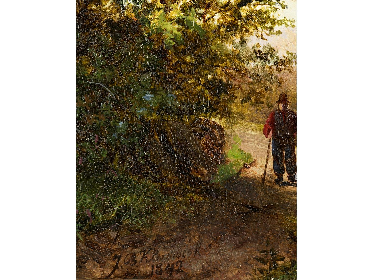 Detailabbildung: Johann Bernard Klombeck, 1815 bei Kleve – 1893 ebenda