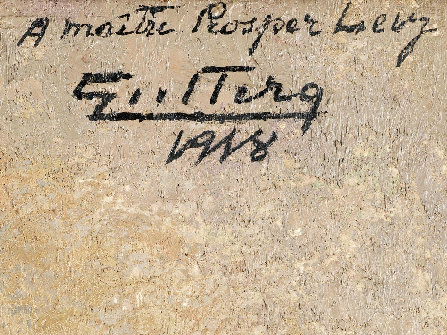Detailabbildung: Alfredo Guttero, 1882 Buenos Aires – 1932 ebenda