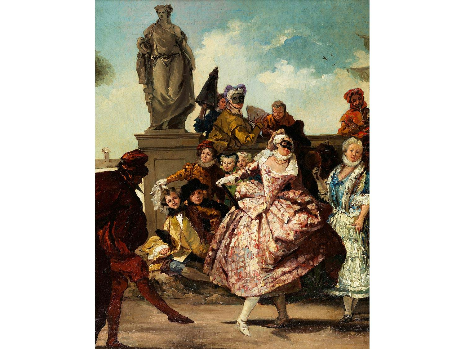 Detailabbildung: Maler des 19. Jahrhunderts, in der Nachfolge/ Kopist des Giandomenico Tiepolo (1727-1804)