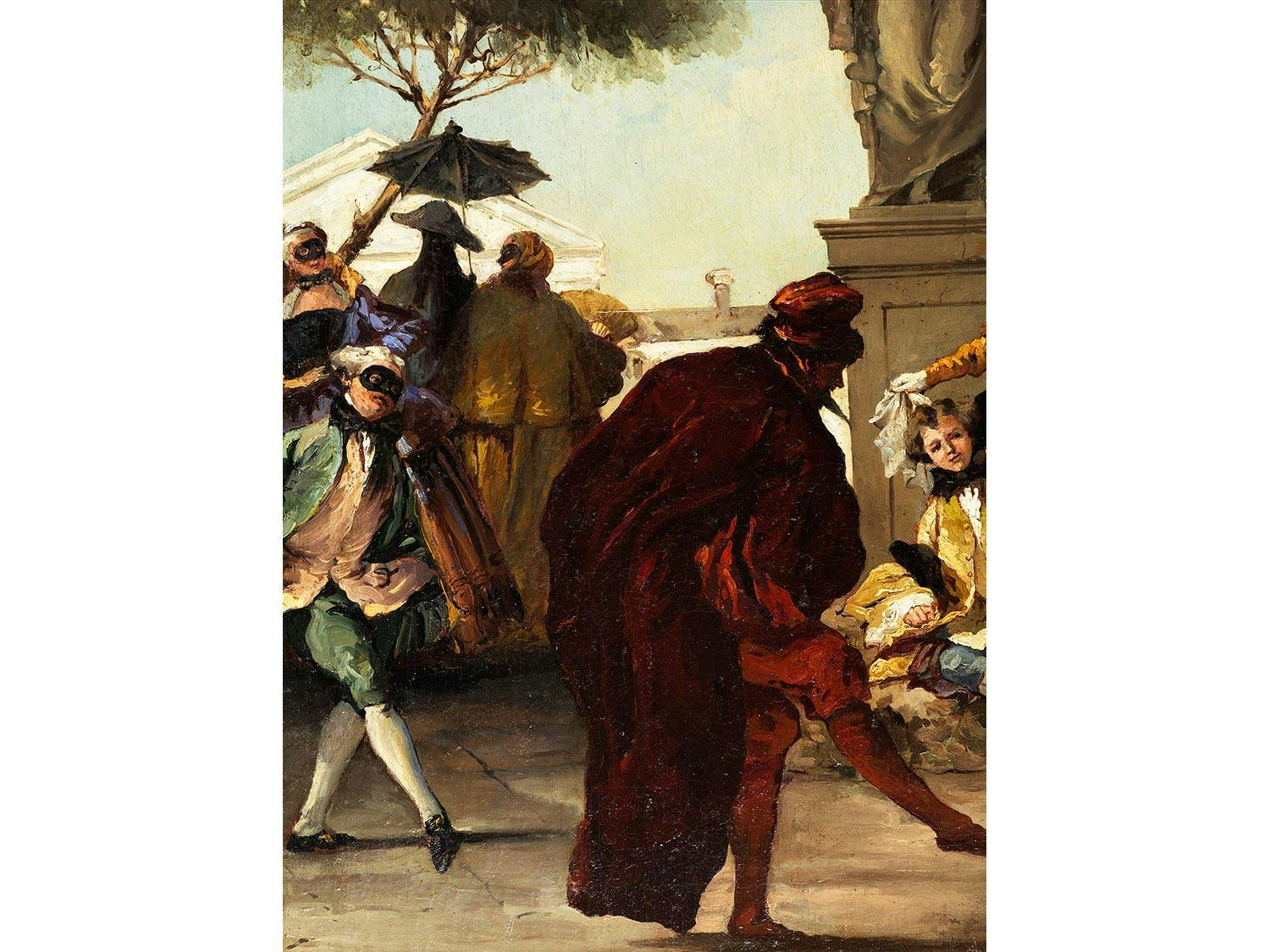 Detailabbildung: Maler des 19. Jahrhunderts, in der Nachfolge/ Kopist des Giandomenico Tiepolo (1727-1804)