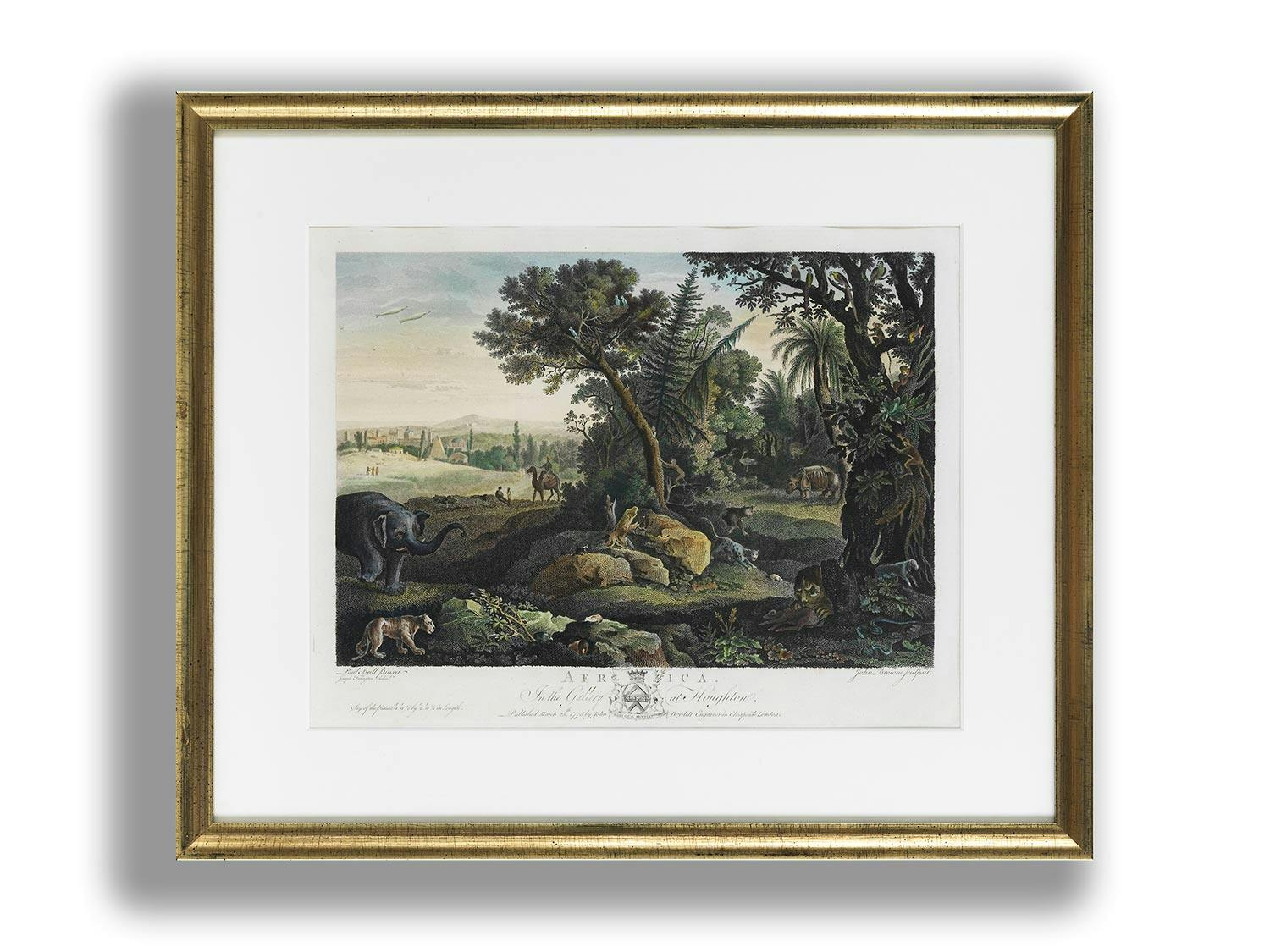 Detailabbildung: Konvolut von sechs druckgrafischen Werken