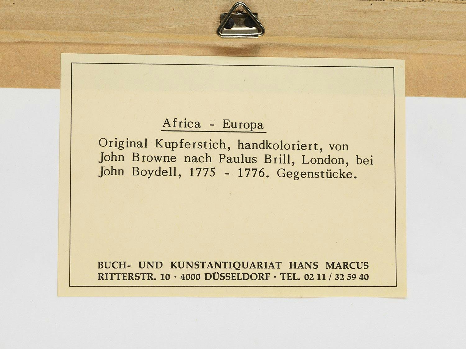 Detailabbildung: Konvolut von sechs druckgrafischen Werken