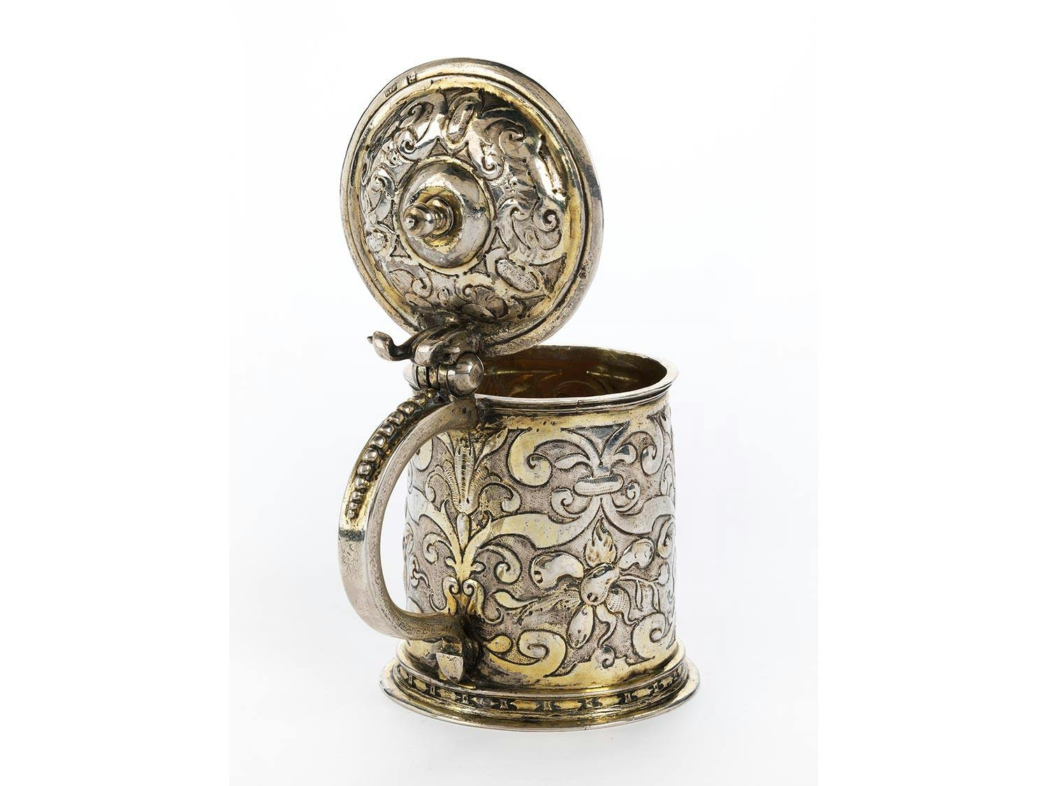 Detailabbildung: Zierlicher Augsburger Renaissance-Humpen