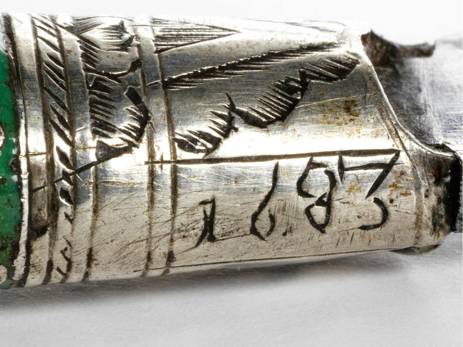 Detailabbildung: Höfisches Reisebesteck