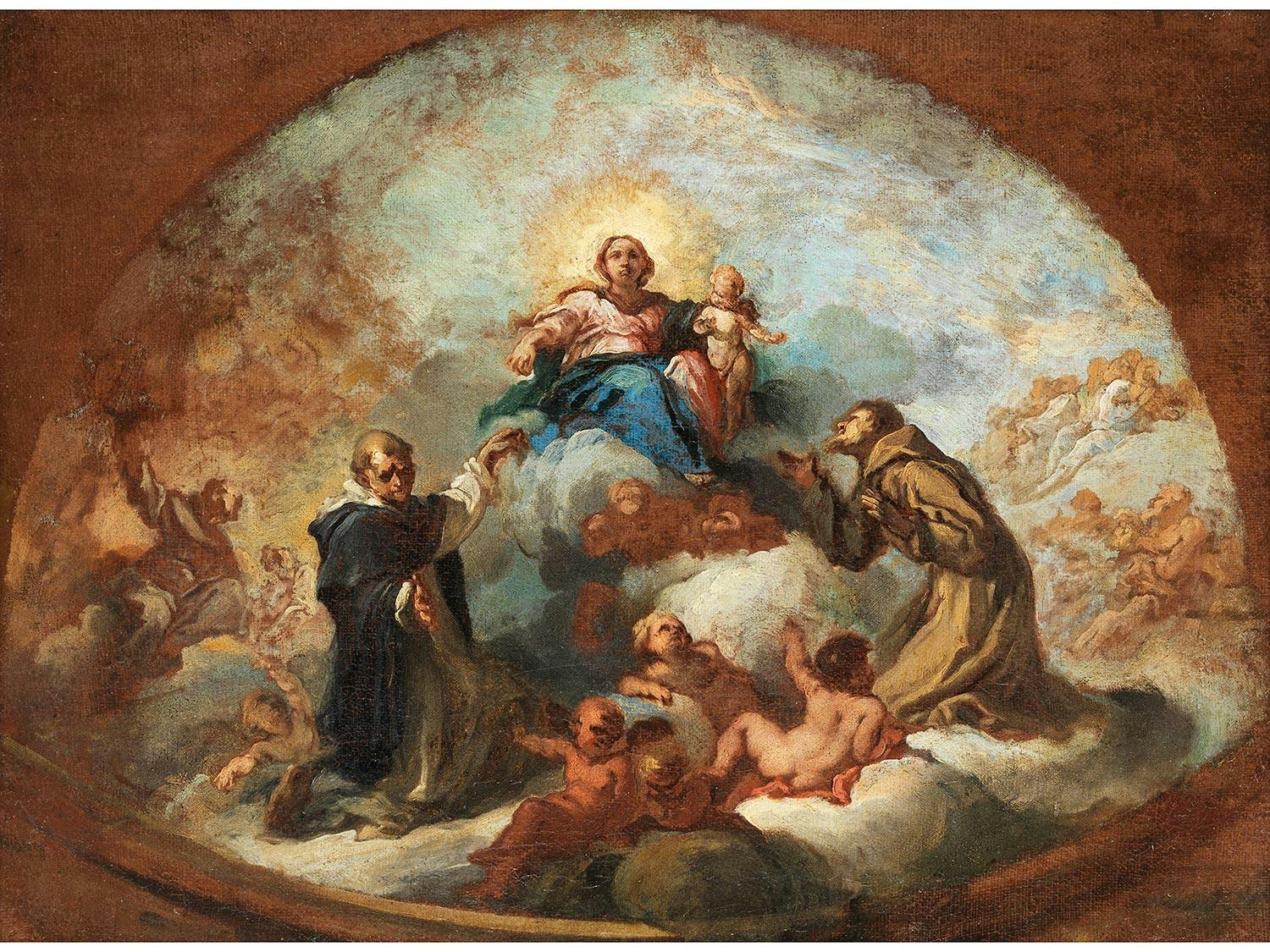 Francesco Solimena, 1657 – 1747, Kreis des