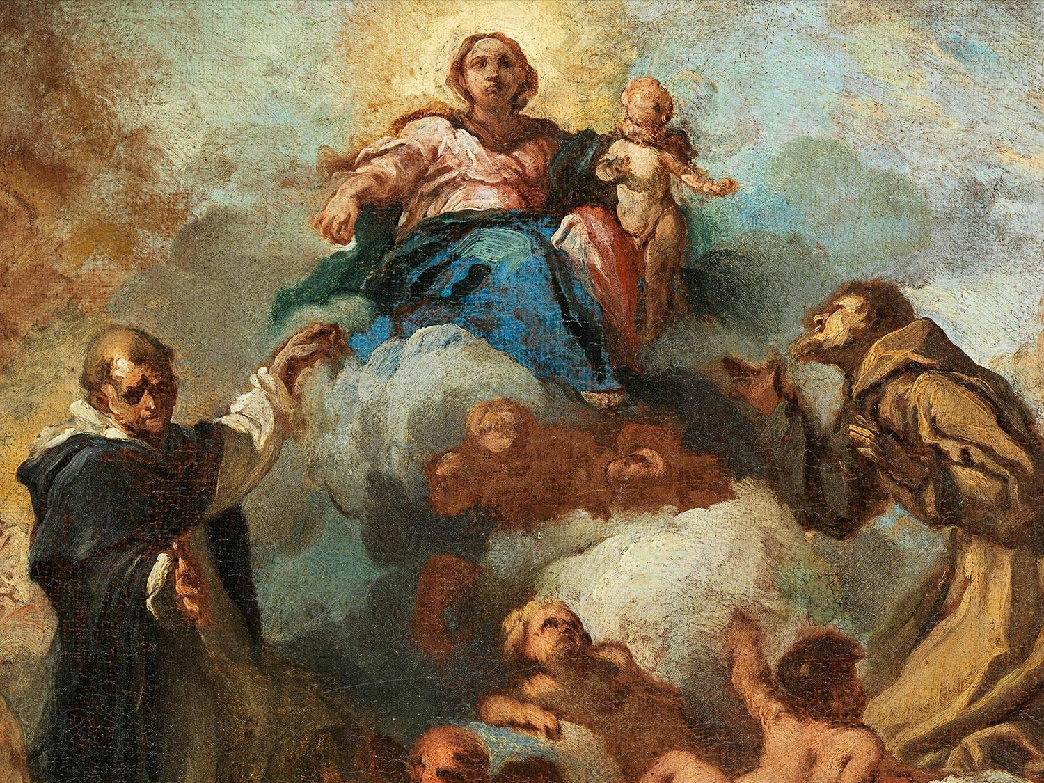 Detailabbildung: Francesco Solimena, 1657 – 1747, Kreis des