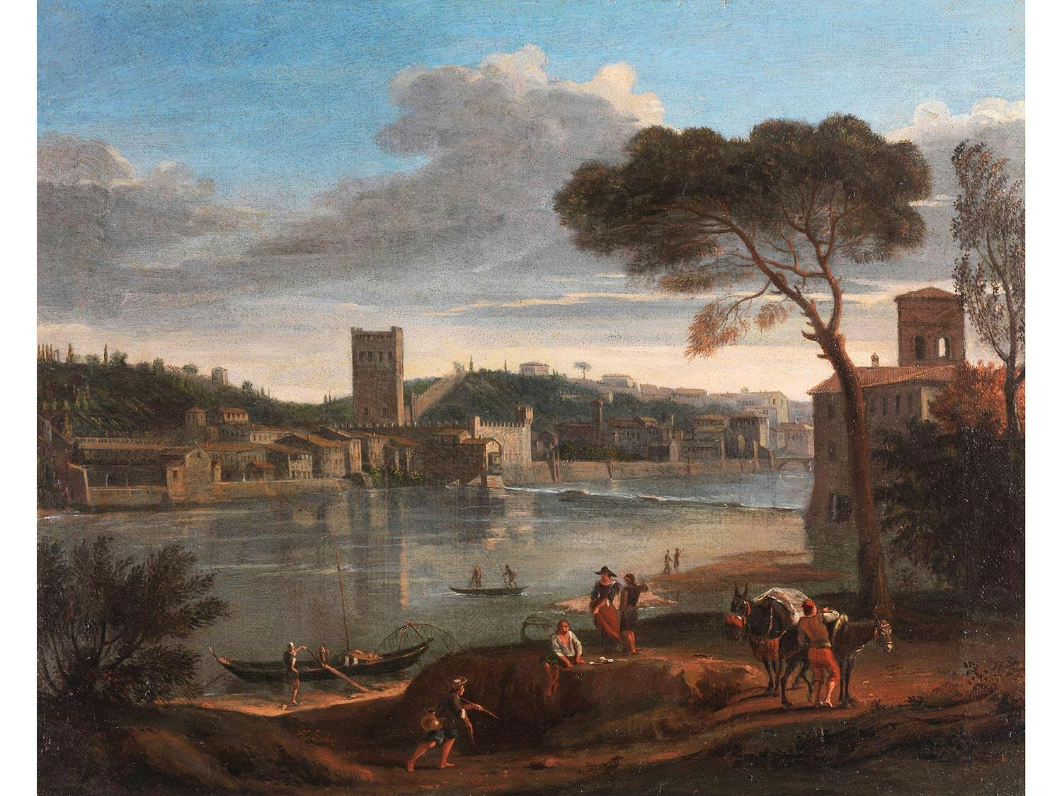 Gaspar van Wittel, genannt Gaspare Vanvitelli , 1653 Amersfoort bei Utrecht – 1736 Rom 