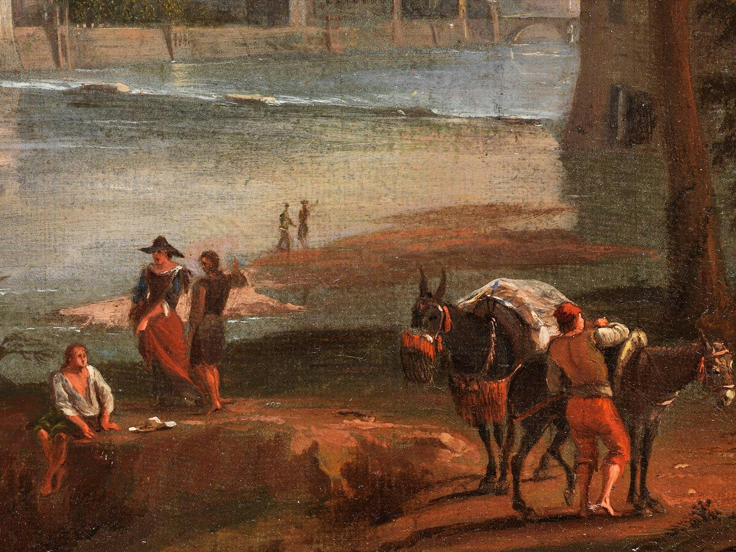 Detailabbildung: Gaspar van Wittel, genannt Gaspare Vanvitelli , 1653 Amersfoort bei Utrecht – 1736 Rom 