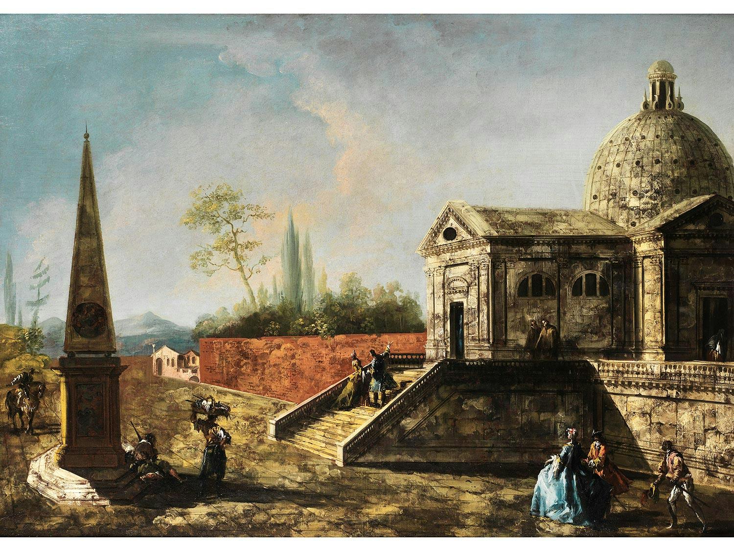 Michele Giovanni Marieschi (1696/1710 Venedig – 1743 ebenda) und Francesco Guardi (1712 – 1793) 