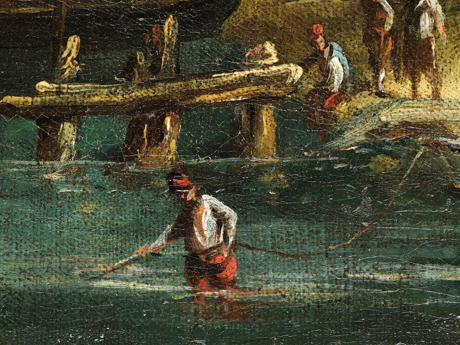 Detailabbildung: Michele Marieschi, 1696/1710 Venedig – 1743 ebenda 