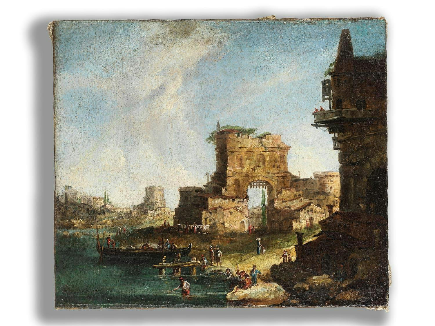 Detailabbildung: Michele Marieschi, 1696/1710 Venedig – 1743 ebenda 