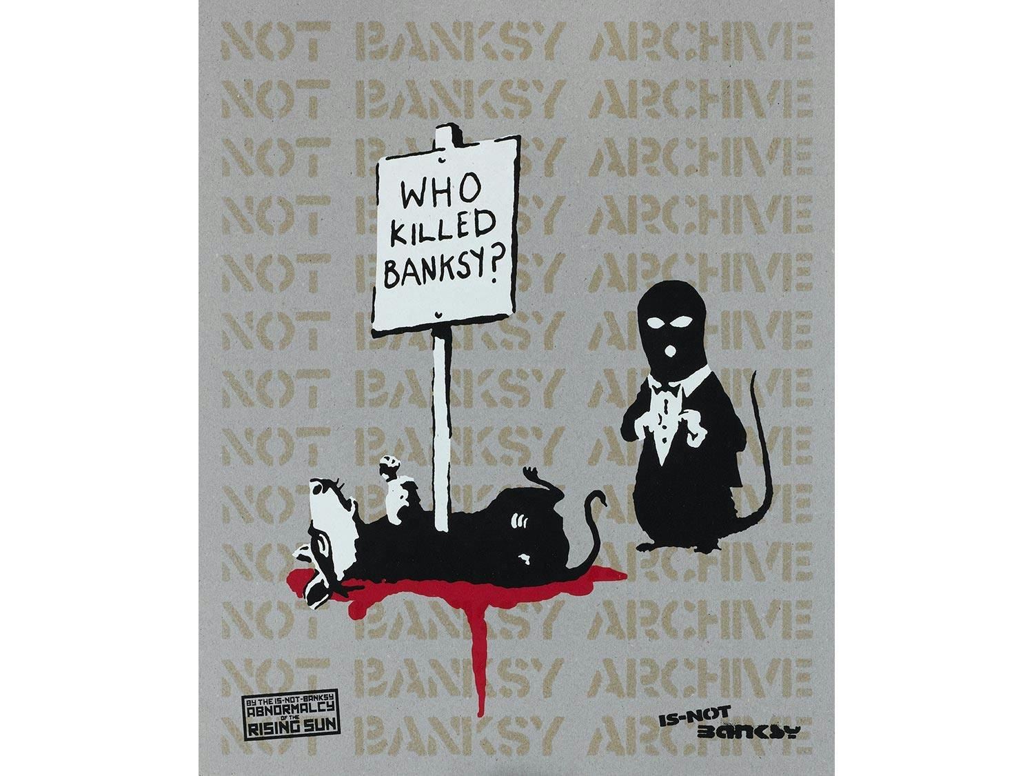 NOT BANKSY - Hampel Fine Art Auctions