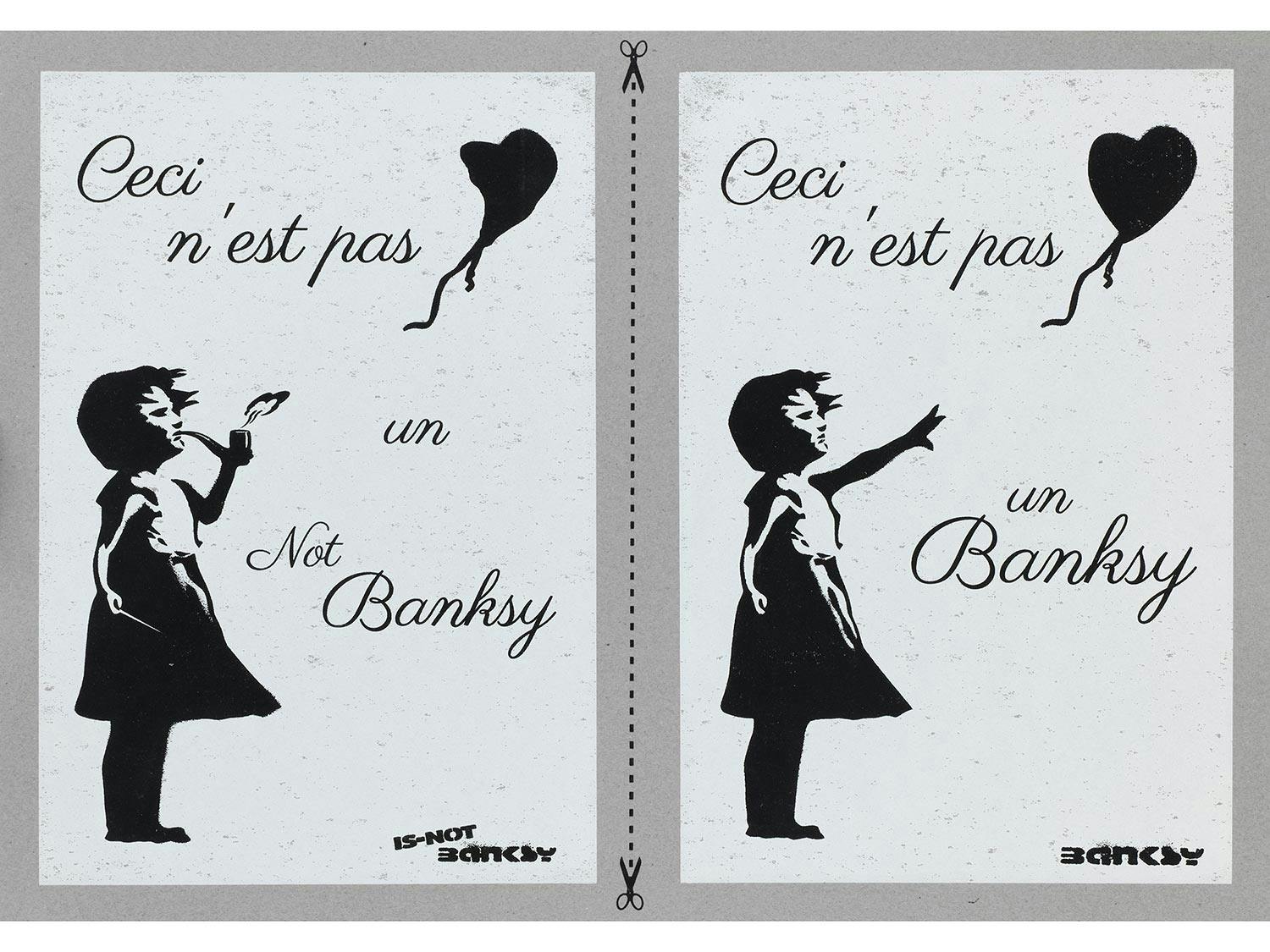 NOT BANKSY - Hampel Fine Art Auctions