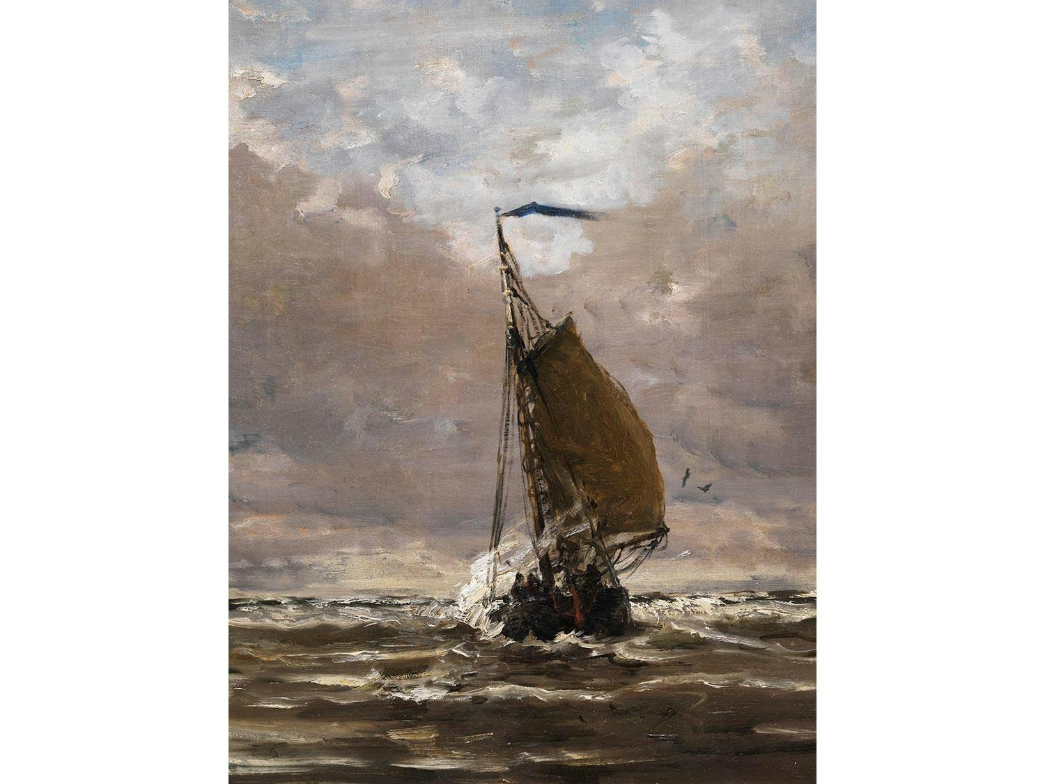 Detailabbildung: Hendrik Willem Mesdag, 1831 Groningen – 1915 Den Haag