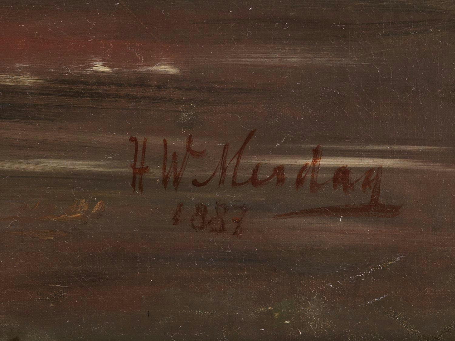 Detailabbildung: Hendrik Willem Mesdag, 1831 Groningen – 1915 Den Haag