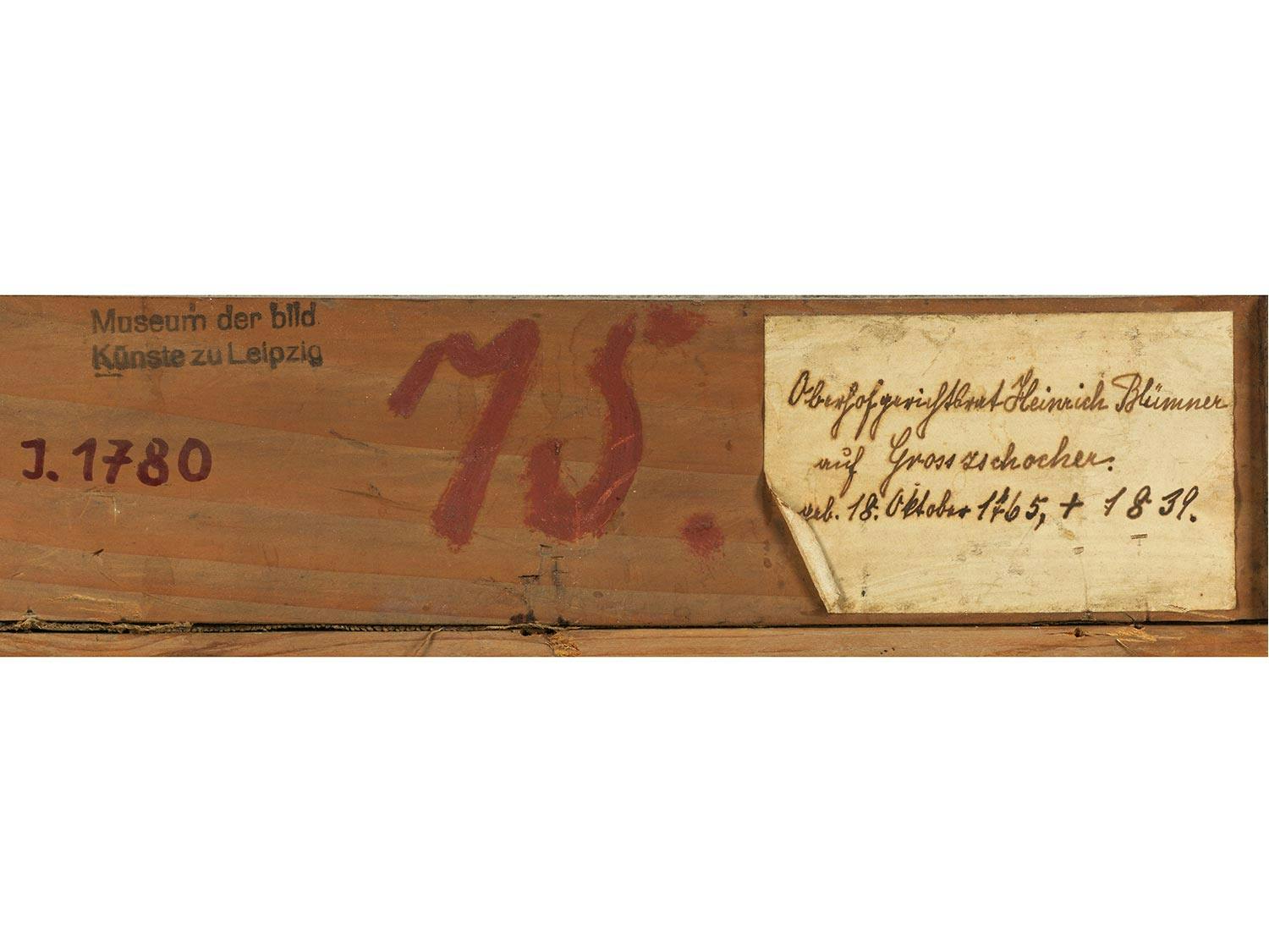 Detailabbildung: Anton Graff, 1736 Winterthur – 1813 Dresden